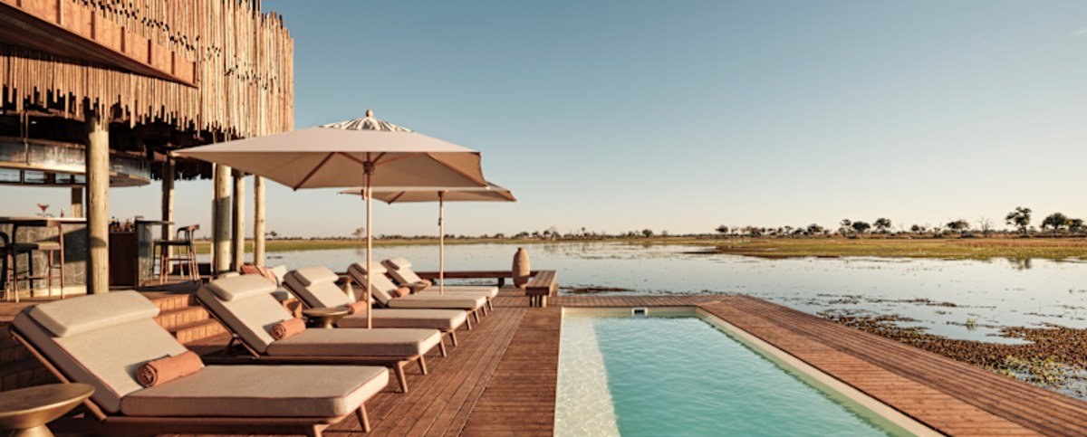 The six-suite safari lodge with a front-row view of the animals